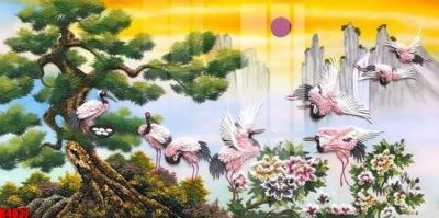 File tranh file tranh in treo tường file decor tổng hợp R4037 (gốc) in backlit film