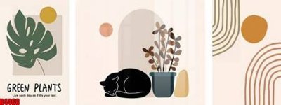 Download file file tranh in treo tường file decor tổng hợp R4468 (gốc) cho xưởng in