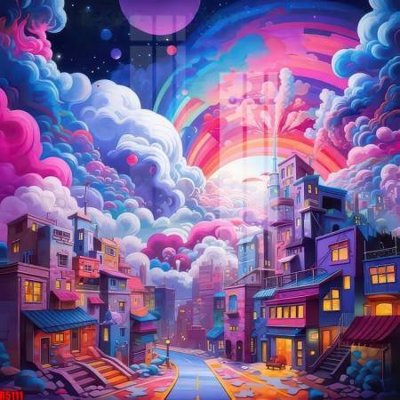 File gốc file tranh in treo tường file decor tổng hợp R5111 (in mica) cắt laser