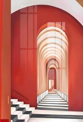 Download file gốc file tranh in treo tường file decor tổng hợp R5356 (in lụa) tranh 3D