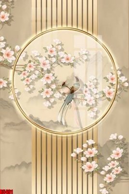 File tranh gốc PSD file tranh in treo tường file decor tổng hợp R5491 còn nguyên layer