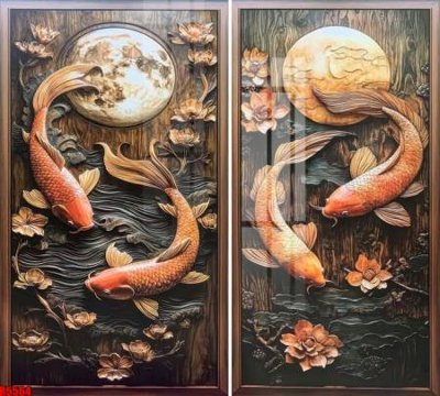 Tải về file gốc file tranh in treo tường file decor tổng hợp R5564 (dùng cho in quảng cáo)