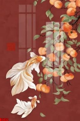 File gốc file tranh in treo tường file decor tổng hợp R5852 (in mica) làm quà tặng