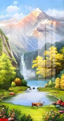 File PSD file tranh in treo tường file decor tổng hợp R6061 (bản gốc) đã tách nền