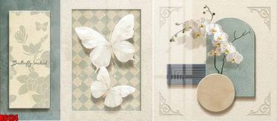 File tranh file tranh in treo tường file decor tổng hợp R6124 (gốc) in vải canvas
