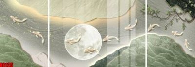 File in trần file tranh in treo tường file decor tổng hợp R6126 (bản gốc) bầu trời