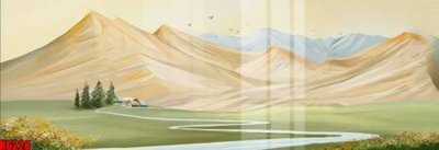 Ảnh gốc file tranh in treo tường file decor tổng hợp R6228 (nét căng) in mica