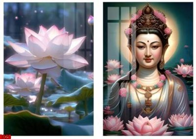 File gốc file tranh in treo tường file decor tổng hợp R628 (PNG) nền trong suốt