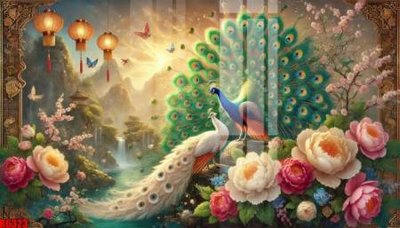 File gốc file tranh in treo tường file decor tổng hợp R6323 (in mica) trang trí