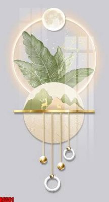 File PSD file tranh in treo tường file decor tổng hợp R6501 (bản gốc) cho nhà in