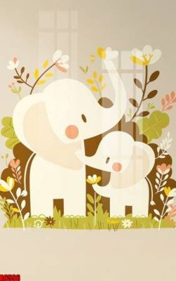 File tranh gốc file tranh in treo tường file decor tổng hợp R6596 (bản quyền) độc đáo