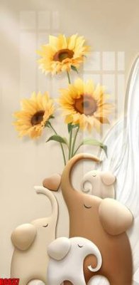 File tranh file tranh in treo tường file decor tổng hợp R6637 (gốc) in film