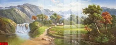 Tải file gốc in lụa file tranh in treo tường file decor tổng hợp R6763 siêu nét