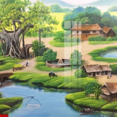 Download file gốc file tranh in treo tường file decor tổng hợp R6964 (in mica) 3D