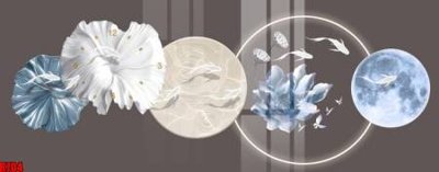 File gốc file tranh in treo tường file decor tổng hợp R704 (ảnh chi tiết) để in lụa