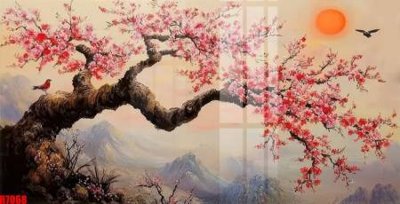 File in mica file tranh in treo tường file decor tổng hợp R7068 (bản gốc) làm vách ngăn