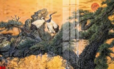 File gốc file tranh in treo tường file decor tổng hợp R712 (in lụa) tranh phong thủy