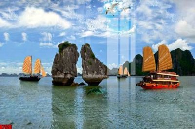 File gốc file tranh in treo tường file decor tổng hợp R7178 (in lụa) cao cấp