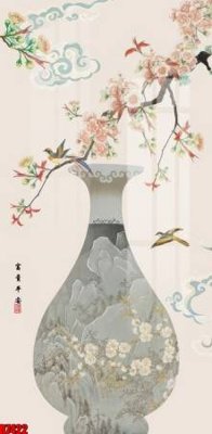 File gốc file tranh in treo tường file decor tổng hợp R7422 (in lụa) tranh phong thủy