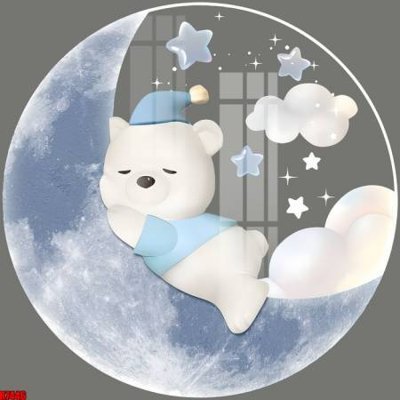 File tranh gốc in trần nhà file tranh in treo tường file decor tổng hợp R7446 3D