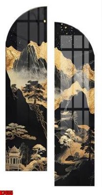 Tải file gốc file tranh in treo tường file decor tổng hợp R7455 (in khổ lớn) không vỡ