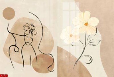 File gốc file tranh in treo tường file decor tổng hợp R7539 (in mica) trang trí