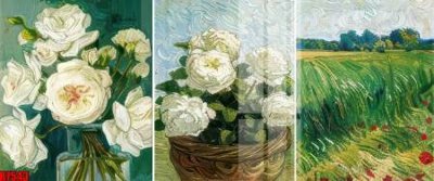 Tải file gốc file tranh in treo tường file decor tổng hợp R7543 (in khổ lớn) không mờ