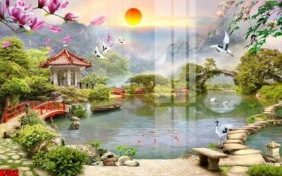 Chi tiết file gốc file tranh in treo tường file decor tổng hợp R7562 (cho in tráng gương)