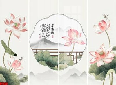 File gốc file tranh in treo tường file decor tổng hợp R7564 (bản quyền) cho in ấn