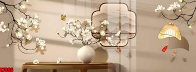 File gốc file tranh in treo tường file decor tổng hợp R7666 (in lụa) tranh phong thủy