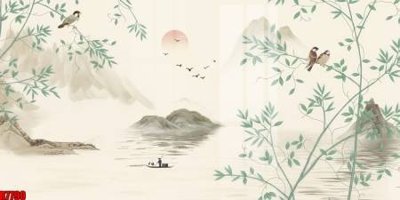 File tranh file tranh in treo tường file decor tổng hợp R7790 (gốc) in vải canvas