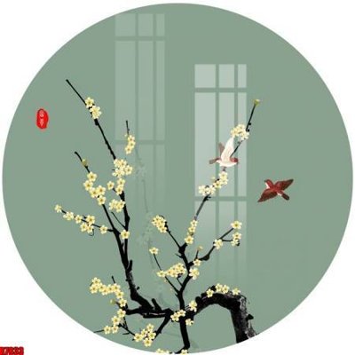 File gốc file tranh in treo tường file decor tổng hợp R7833 (in lụa) trang trí tường