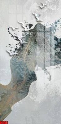 File tranh file tranh in treo tường file decor tổng hợp R7881 (gốc) in vải canvas