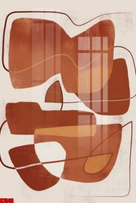 File tranh file tranh in treo tường file decor tổng hợp R7948 (gốc) phong cách tối giản