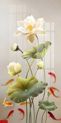 File gốc file tranh in treo tường file decor tổng hợp R8114 cho in ấn và thiết kế