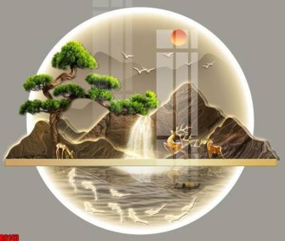 File ảnh file tranh in treo tường file decor tổng hợp R8143 (gốc) cho trang trí nhà hàng