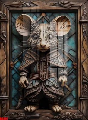 File tranh PSD file tranh in treo tường file decor tổng hợp R8307 chất lượng cao