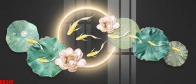 File tranh file tranh in treo tường file decor tổng hợp R8349 (gốc) in film