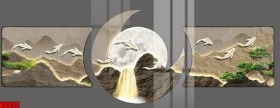 File PSD file tranh in treo tường file decor tổng hợp R8392 (nguyên gốc) chất lượng cao