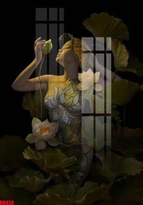 File gốc file tranh in treo tường file decor tổng hợp R8424 (trang trí) phòng trẻ em