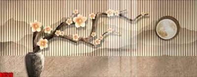 Hình ảnh file gốc in trần nhà file tranh in treo tường file decor tổng hợp R8519