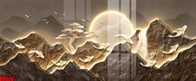 File in mica file tranh in treo tường file decor tổng hợp R8528 (bản gốc) siêu trong