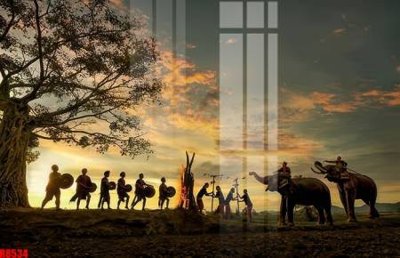 File gốc file tranh in treo tường file decor tổng hợp R8534 (AI/EPS) cho in ấn