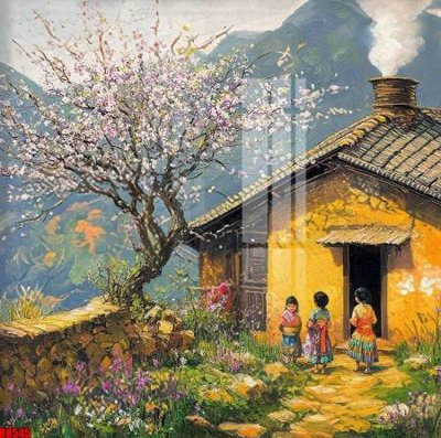 File tranh file tranh in treo tường file decor tổng hợp R8545 (ảnh gốc) độ nét vượt trội