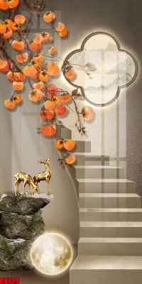 File gốc file tranh in treo tường file decor tổng hợp R8729 (in 3D) nghệ thuật