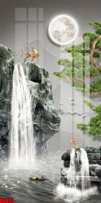 File in mica file tranh in treo tường file decor tổng hợp R8877 (ảnh gốc) đẹp