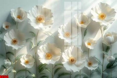 File in trần file tranh in treo tường file decor tổng hợp R8964 (bản gốc 3D) sống động