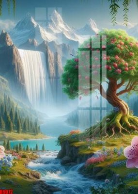 File gốc file tranh in treo tường file decor tổng hợp R9072 (phong cách) châu Âu