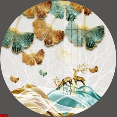 File PSD file tranh in treo tường file decor tổng hợp R9371 (bản gốc) dễ dàng edit