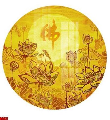 File in trần file tranh in treo tường file decor tổng hợp R9927 (file gốc) xuyên sáng